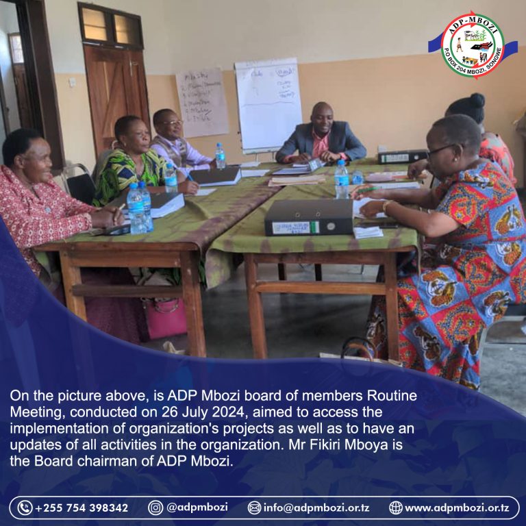 Read more about the article ADP Mbozi board of members Routine Meeting